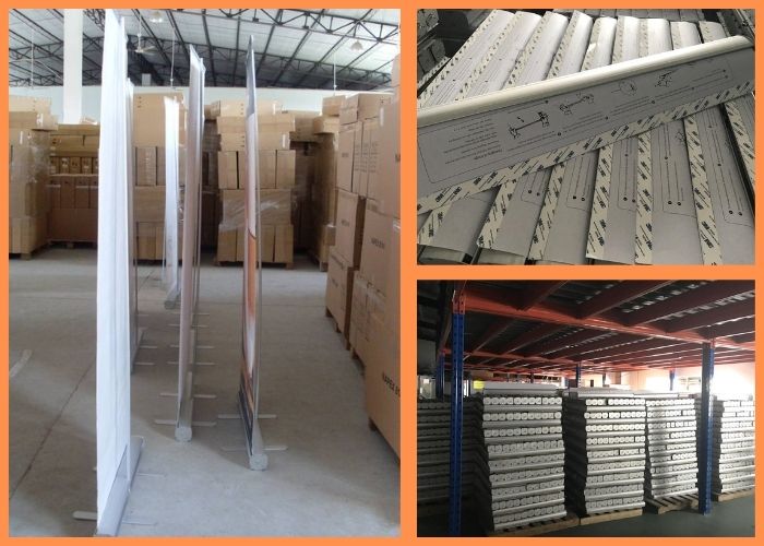 STANDEE CUỐN NHÔM