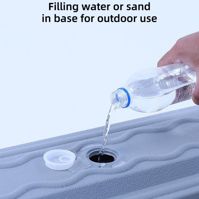 Standee đế nước