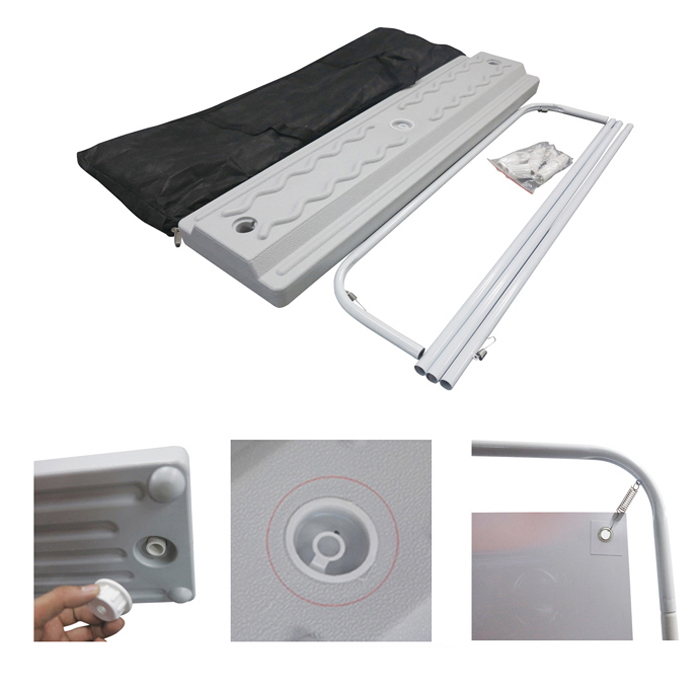 Standee đế nước khung cửa