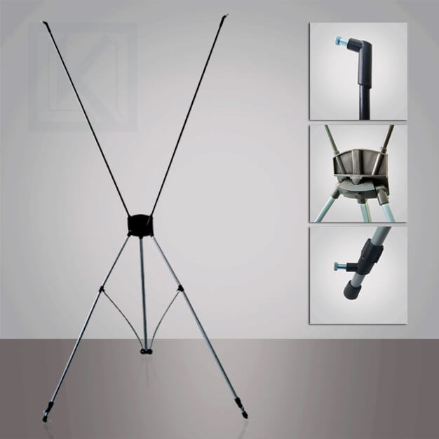 Standee chữ X Cường lực