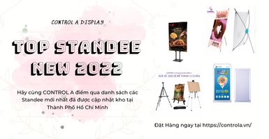 Top sản phẩm mới về kho tại CONTROL A | New standee 2022