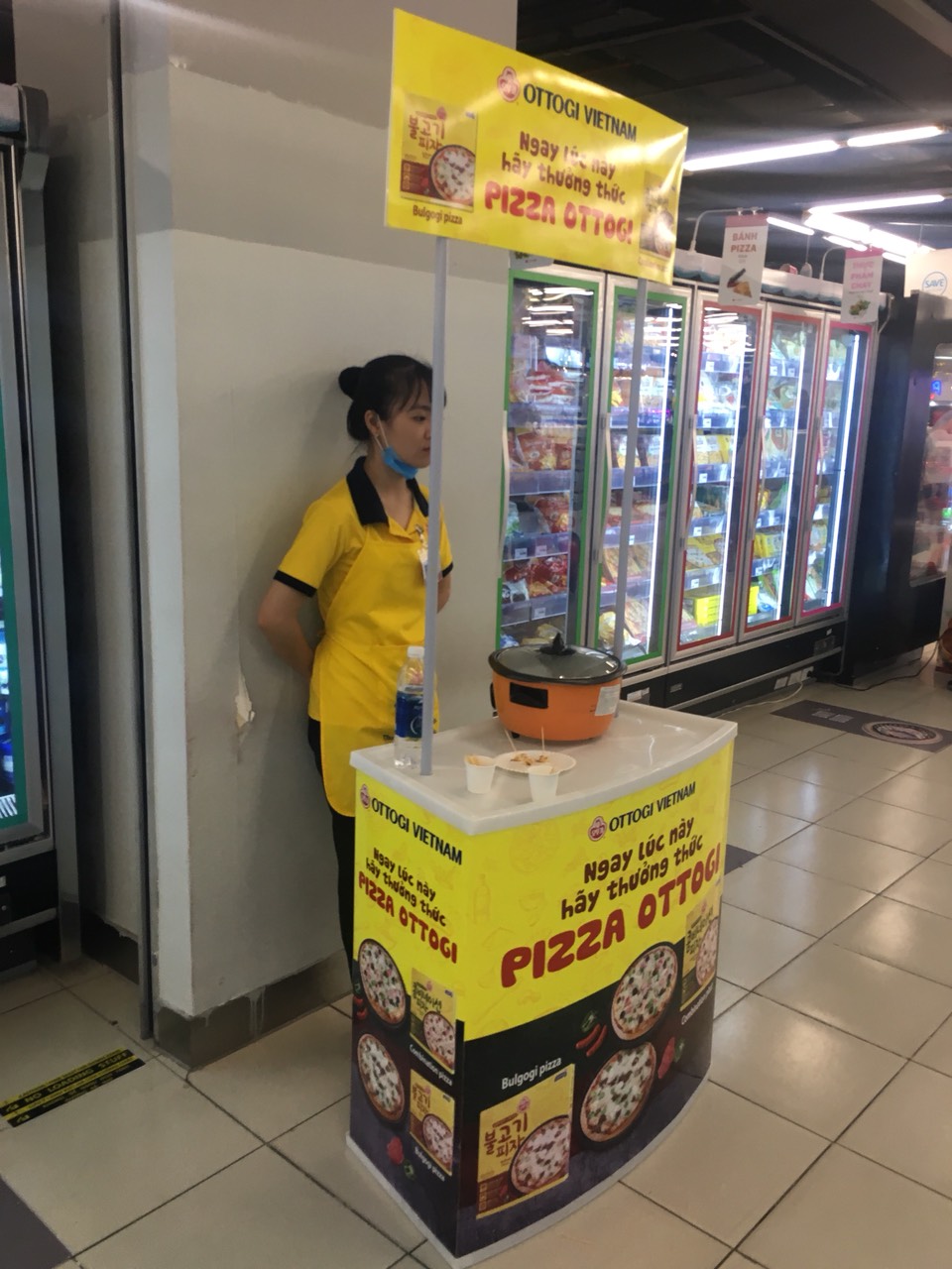 Booth tiếp thị hội chợ