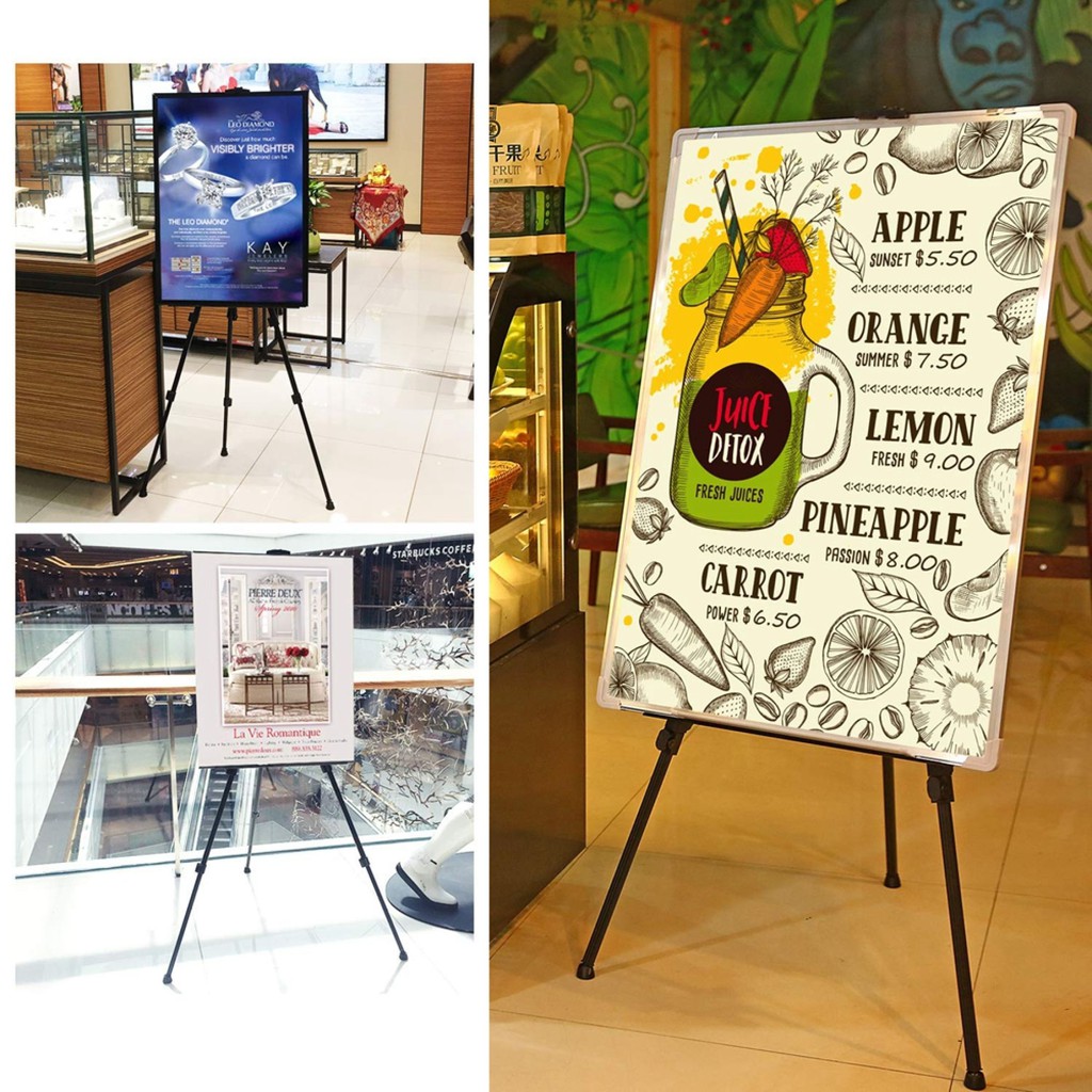 Standee chữ A sắt