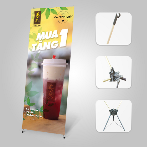 Standee x tăng giảm Standee x tăng giảm