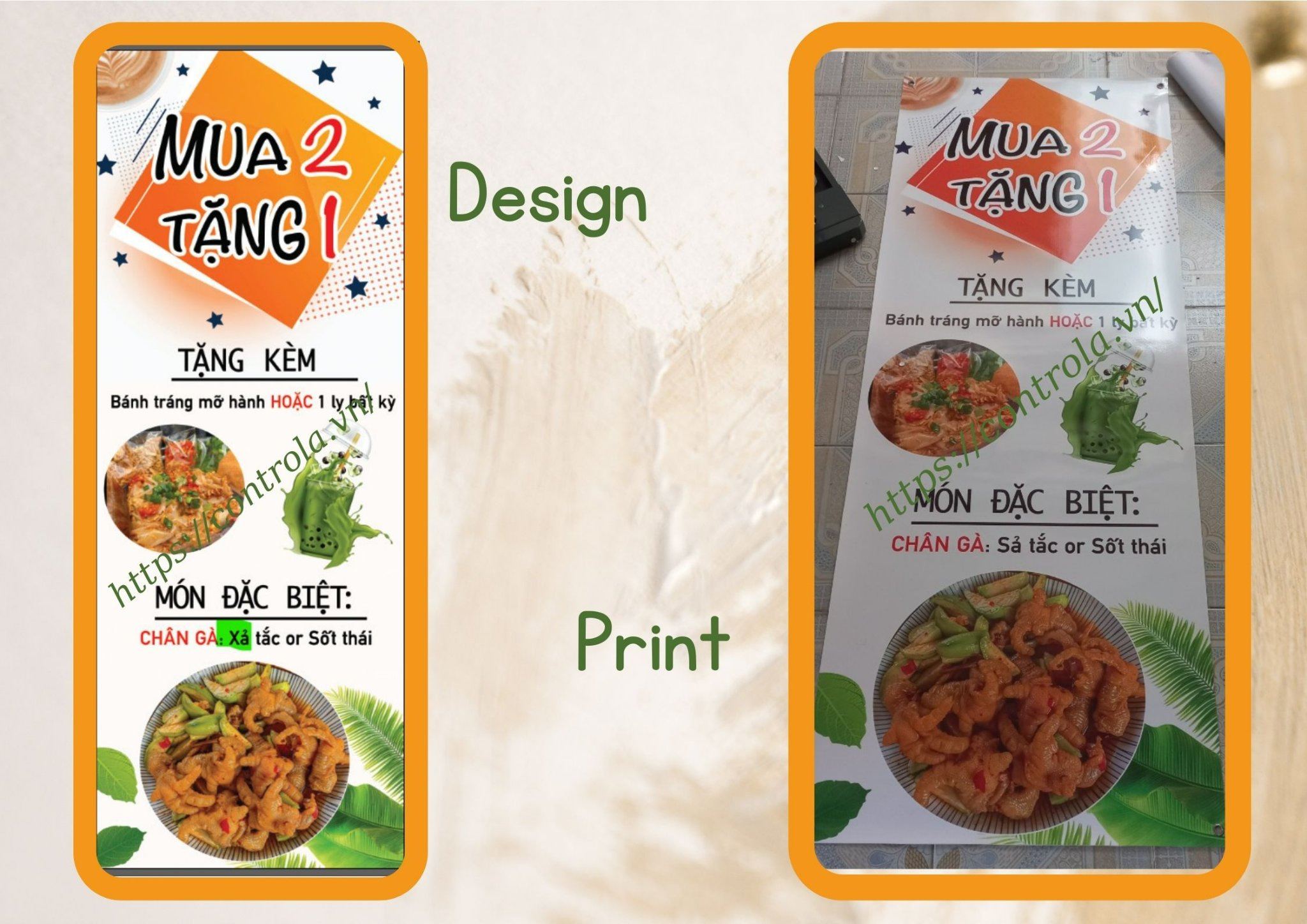 Thiết kế Standee