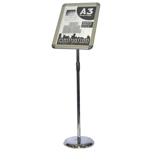 Standee menu inox tăng giảm Standee menu inox tăng giảm