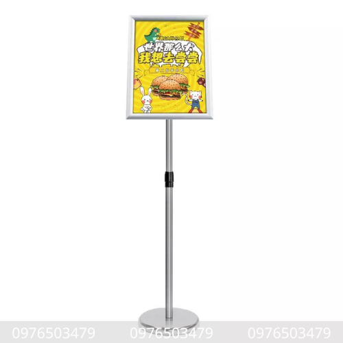 Standee menu inox tăng giảm Standee menu inox tăng giảm