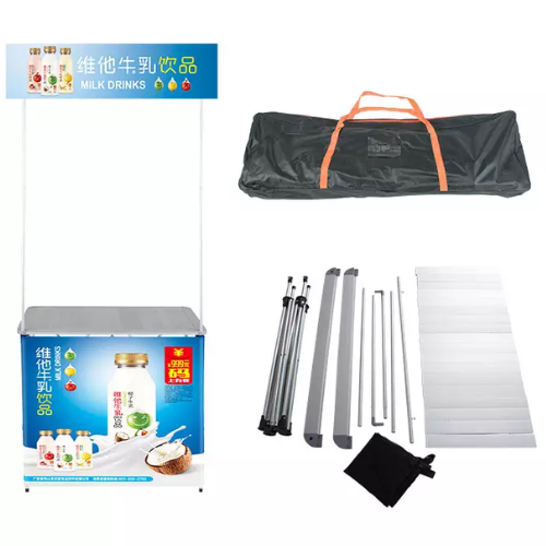 Booth bán hàng nhôm