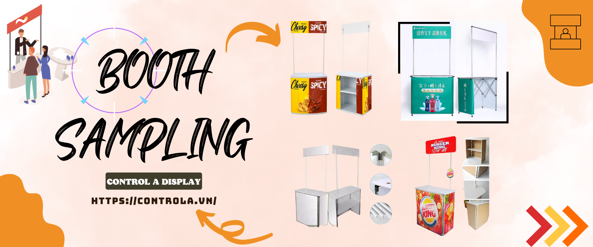 Booth Sampling quận 2