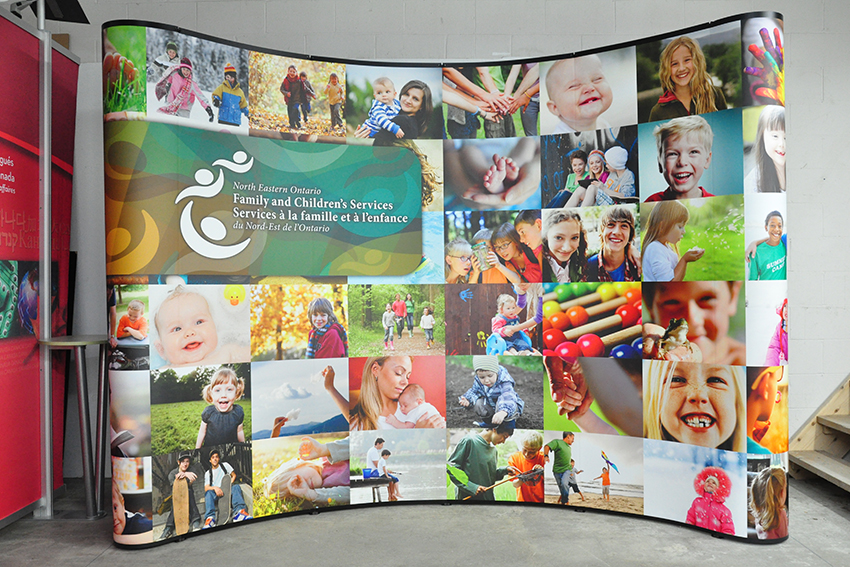 Backdrop 3x4 ô cong