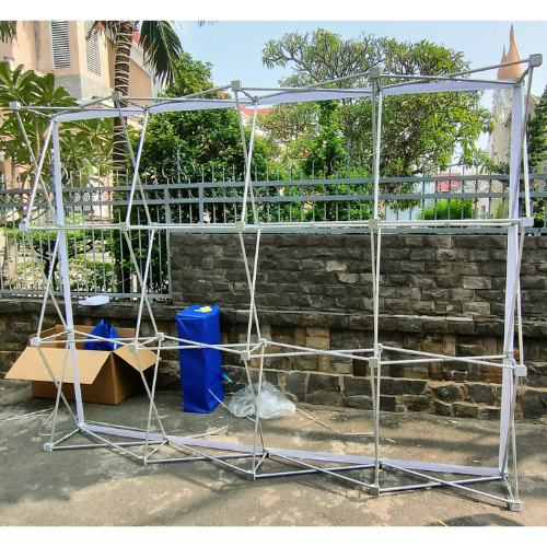 Backdrop in bạt di động Backdrop in bạt di động