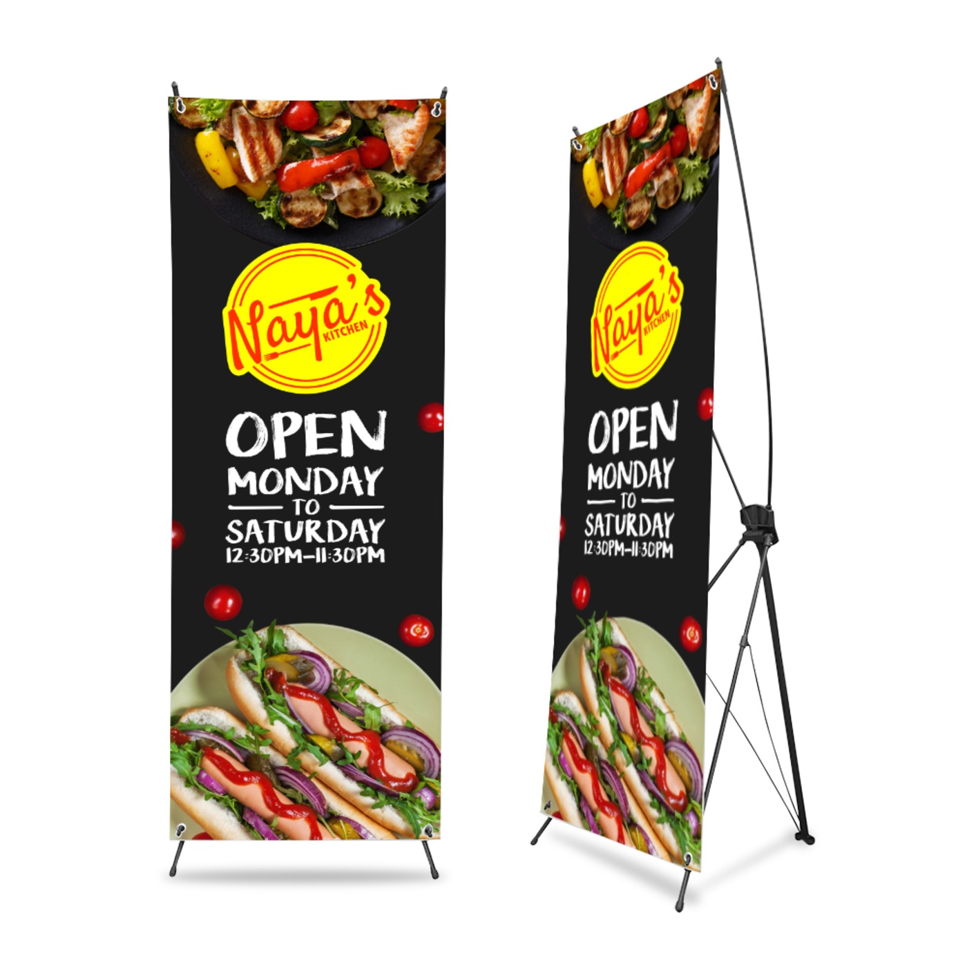 Standee chữ x loại thường