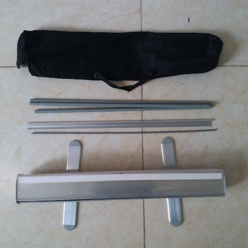 Chân cuốn nhôm thường