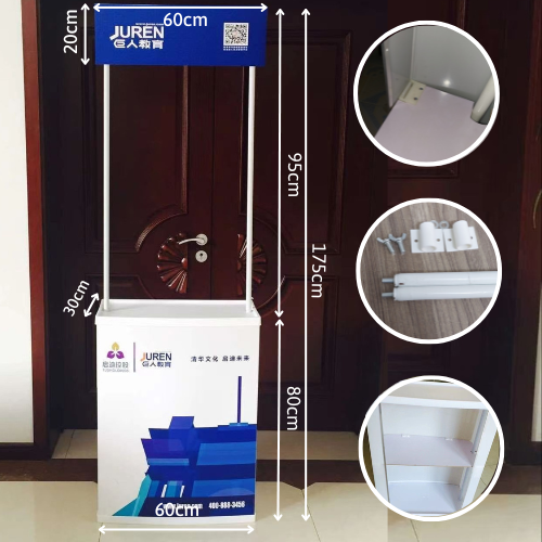Booth sampling nhựa mini