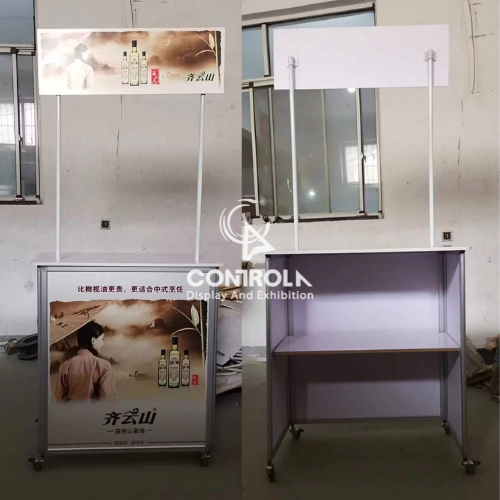 Booth nhôm có bánh xe Booth nhôm có bánh xe