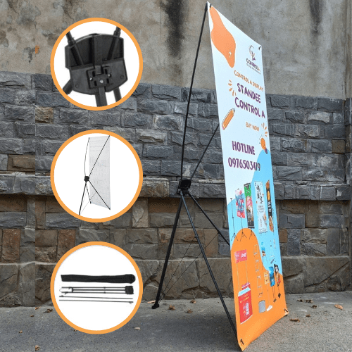 standee chữ x loại thường standee chữ x loại thường