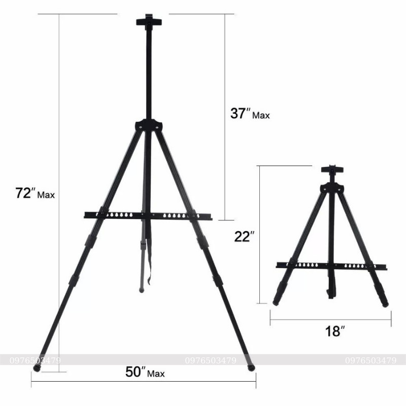 standee chữ A tăng giảm