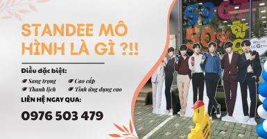 Standee hình người là gì? Cấu tạo của standee này ra sao?