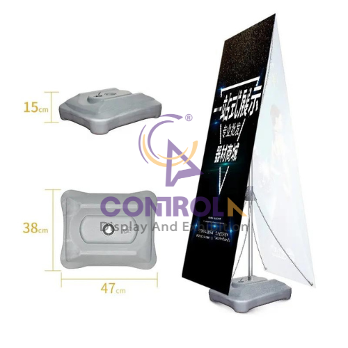 Standee đế nước tăng giảm Standee đế nước tăng giảm