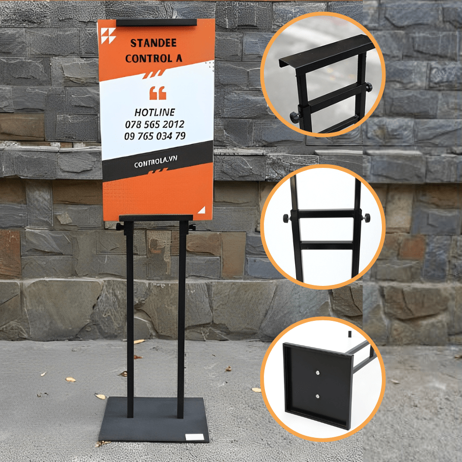 standee chữ H standee chữ H