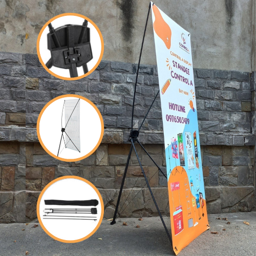 Standee chữ x loại thường