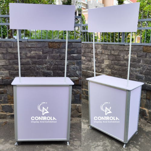 Booth nhôm có bánh xe